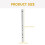 Soprano Recorder Aluminum Alloy 1 Piece Silver 2
