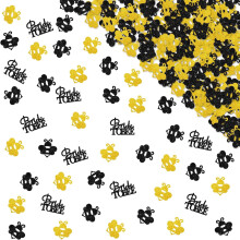 Confettis Bride to Bee à paillettes dorées (120 pièces)