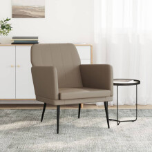 vidaXL Armchair Cappuccino 61x78x80 cm Faux Leather