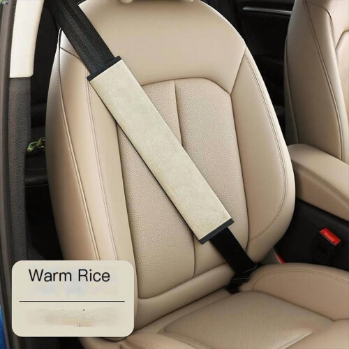 Seatbelt Cover Extra Long Black 15.5 Inch