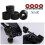 Quad Roller Skate Wheels 78A High Flexibility 4 Pcs Black 3