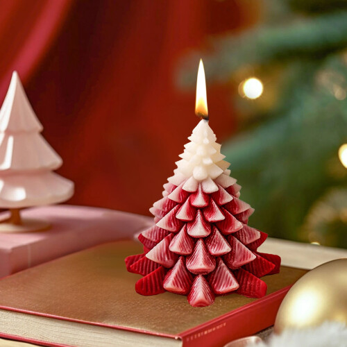 Christmas Scented Candle Gift Box Handmade Festive 1
