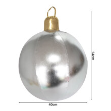 Boule de Noël gonflable pour décoration extérieure (1 paquet)