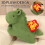 Peluche Cheval Mignonne Jouet Poupée Rouge 1Pièce 1