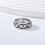 Men's 925 Sterling Silver Wedding Ring Size 8-13 2