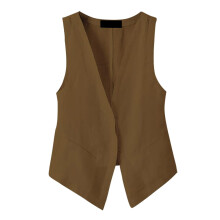 Women's Linen Sleeveless Vest Top Spring Summer Tunic Plus
