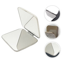 Mini make-upspiegel, draagbaar en compact, ideaal voor vrouwen en op reis.