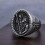 St. Christopher Cross Ring Stainless Steel Size 7-13 5