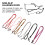 Glasses Lanyard Adjustable Non-slip 6 Pcs 3