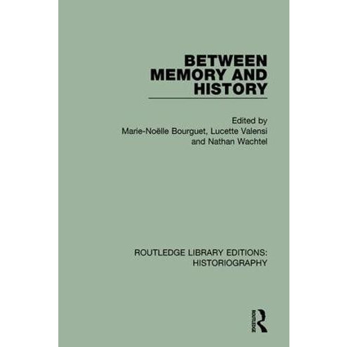 Between Memory and History Hardcover Book