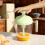 Manual Egg Beater Hand Crank Whisk with Strainer 1