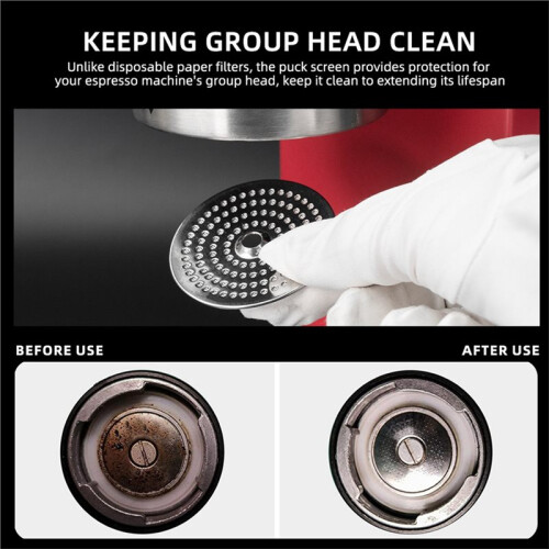 51.5mm Espresso Machine Group Filter Replacement Shower Screen More Commercial Coffee Makers Coffee Machine Part