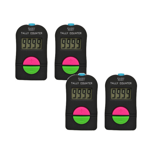 Digital Hand Tally Counter Electronic Clicker 2 Pack