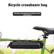 Front Tube Frame Bag Large Capacity Cycling Pannier Bag Bicycle Handlebar Top Tube Storage Cycling Accessories B