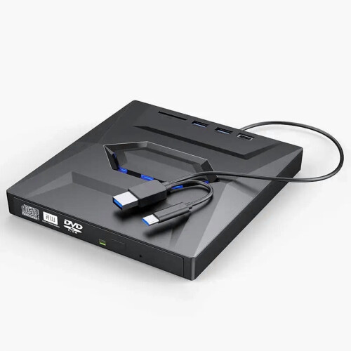 Εξωτερική οπτική μονάδα DVD RW USB3.0 τύπου-C