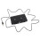 3.5mm AUX Cassette Adapter 1m Adjustable Cable for Car Home 3