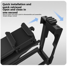 Street Grip Kit for Action 6 Hand Grip Mount with Quick Release Rabbit Cage Shutter Button & Protective Frame