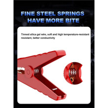 Jumper Cables for Car Battery Cable Wire Heat-Resistant Jump Clamp Cars RVs & Charge Heavy Duty Vehicles Tools
