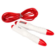 Jump Rope Adjustable Digital Counter Red