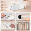 Clothes Steamer Dual Head 180 Rotatable Handheld with 5