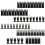 Universal Multitool Blades for Metal Wood Plastic 60 Pieces 1