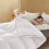 Home Quilt Queen White Lightweight Cotton Comforter 1