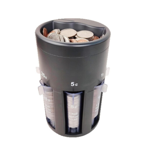 Automatic Coin Sorting Machine 5-in-1 Home Office Change 1