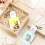 10 Pcs LED Sublimation Blank Keychain Acrylic Lighted Transfer Rectangular DIY Keychain 1