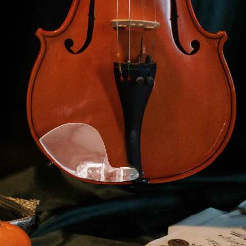 Violin Chin Rest Clear Support for 4/4 Violin 2