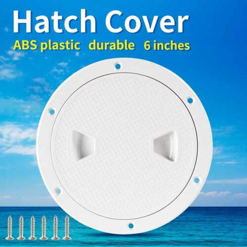 Marine Deck Hatch Cover ABS Round 6 Inch 2