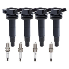 Ignition Coil and Spark Plug Set for Toyota RAV4 Camry 2.0L