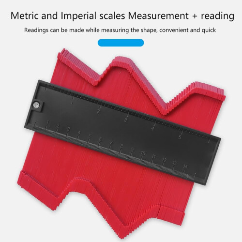 Profile Gauge with Lock for Contour Measurement - 2