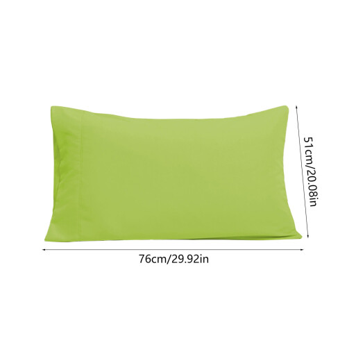 Queen Pillowcases Set Brushed Microfiber 2-Pack 2
