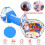 Kids Ball Pit Play Tent Foldable Pop-up with Crawl Tunnel 6