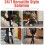 Magic Fleece Lined Leggings Plus-Size Warm Bare-Leg Tights 6