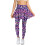 Women's Yoga Skort Leggings Leopard Print Polyester Spandex 1