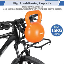 NEWBOLER MTB Bicycle Front Rack Carrier Panniers Bag Luggage Shelf Bracket Trunk for Bicycle Accessories