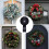 Magnetic Wreath Hanger Heavy-Duty Double Hook 6