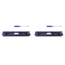 2X Vacuum Cleaner Brush Bottom Cover Compatible with V6 V7 V8 V10 Floor Brush Roller Bottom Soleplate Soft Plush Strips