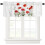Red Corn Poppy Flower Curtains 2-Pack 3