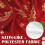 Christmas Kitchen Curtains Set Red Wreath Design 36 Inch 3