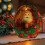 Veilleuse Père Noël Décoration de chambre de Noël 5