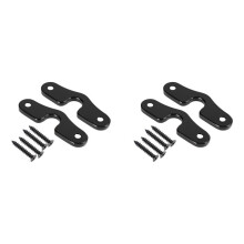 4 Pcs Sun Visor Repair Kit Heavy Duty Sun Visor Clips for 2018 & Newer JK JL JT Gladiator