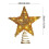 Lighted Silver Iron Christmas Tree Topper Star 5-Pointed 3