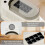 Vestitly countertop ice maker self-cleaning 8 cubes 8