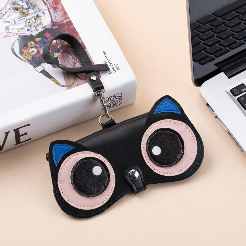 Portable Eyeglasses Case for Myopia Glasses 1 Pack
