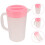 Pink Plastic Teapot Heat-Resistant 1 Pack 1