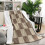 Sage Green Checkered Throw Blanket 50x60in Ultra-Soft 2