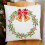 Christmas Wreath Stencil Plastic 11.8 Inch 3