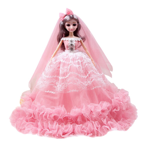 Wedding Doll Bride Figure 17.7 Inches Poseable Decorative 1
